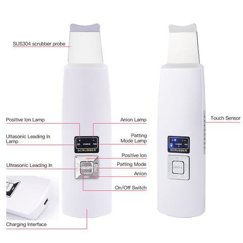 Ultrasonic Skin Scrubber Face
