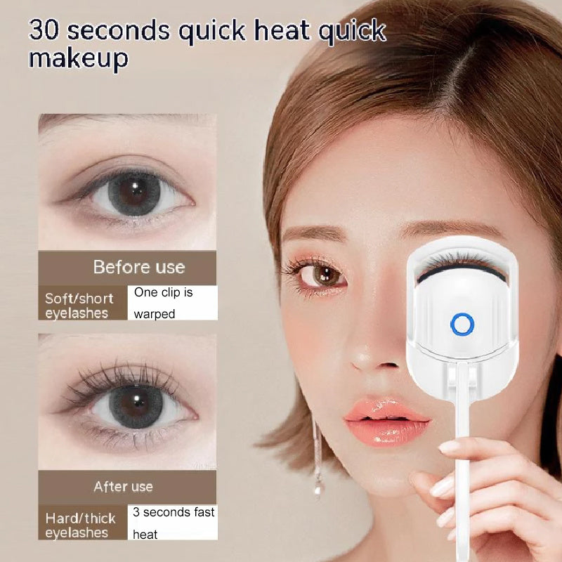 Recourbe-Cils Chauffant Rechargeable – Courbure Parfaite Instantanée