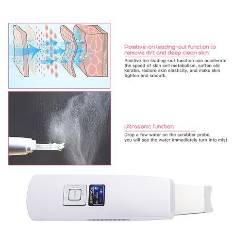 Ultrasonic Skin Scrubber Face