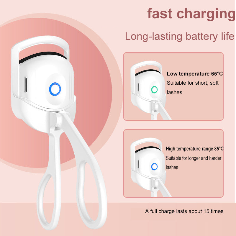 Recourbe-Cils Chauffant Rechargeable – Courbure Parfaite Instantanée