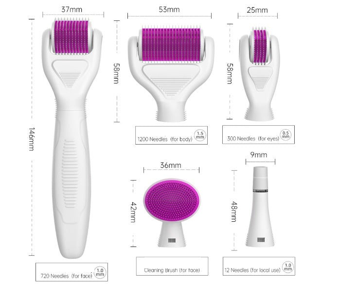 Microneedling Maison – Stimule Collagène et Régénération Cutanée